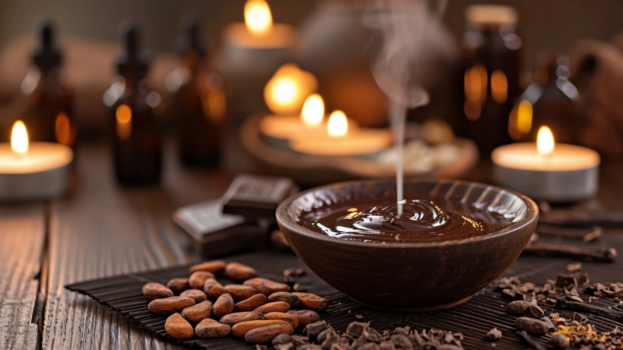 DIY čokoládová masážní terapie: Jak si vyrobit domácí čokoládový masážní olej