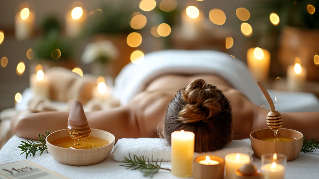 Medová masáž: Kompletní průvodce pro zdraví a relaxaci