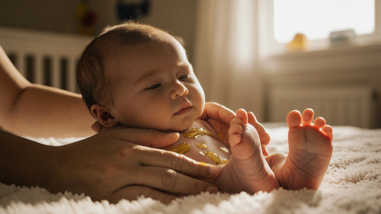 Pozitivní účinky masáže kojenců a batolat na jejich zdraví