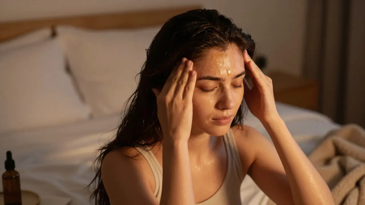 Indická masáž hlavy: Jak ji použít proti stresu a napětí