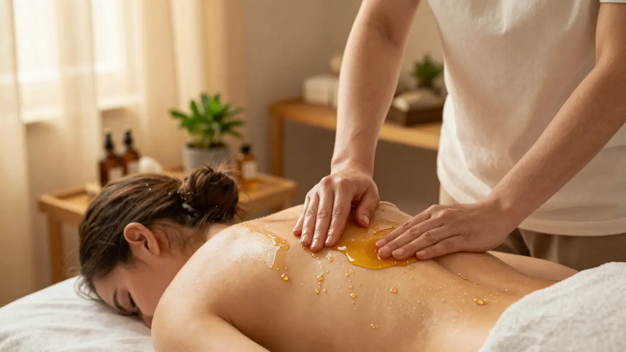 Jak medová masáž podporuje zdraví a pohodu: vědecky ověřené výhody a jak to funguje